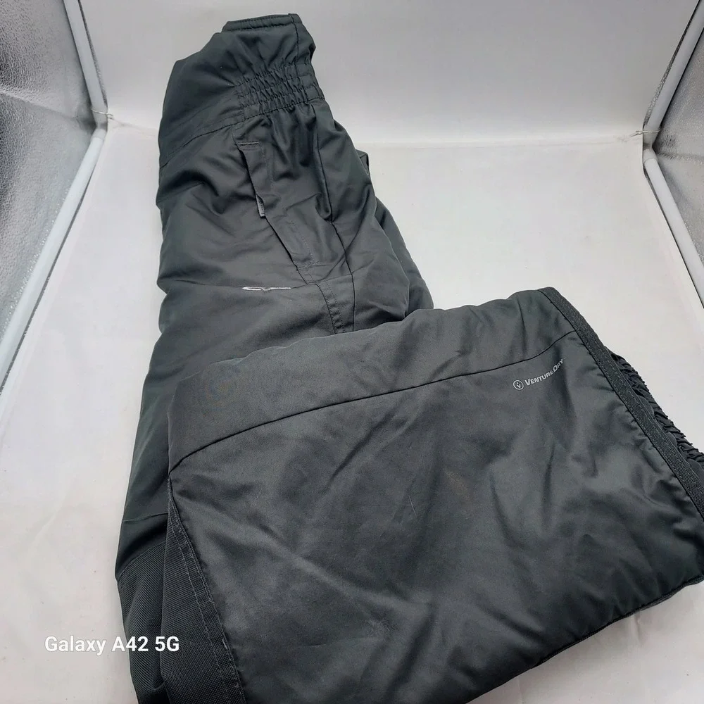 Champion Youth Ski Bib Snow Pants Black‎ M/M 8-10 Waterproof Insulated